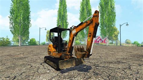 Mini excavator for Farming Simulator 2015 